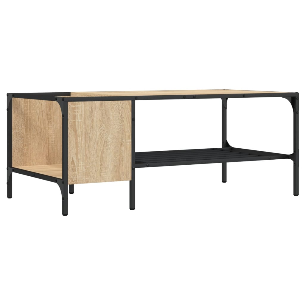 Măsuță de cafea cu raft, stejar sonoma, 100x51x40 cm, lemn GartenMobel Dekor