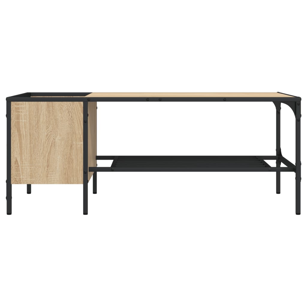 Măsuță de cafea cu raft, stejar sonoma, 100x51x40 cm, lemn GartenMobel Dekor