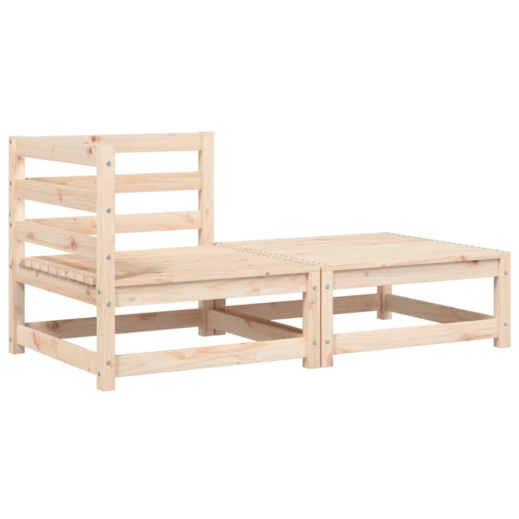 Canapea colțar de gradină, cu perne și taburet GartenMobel Dekor