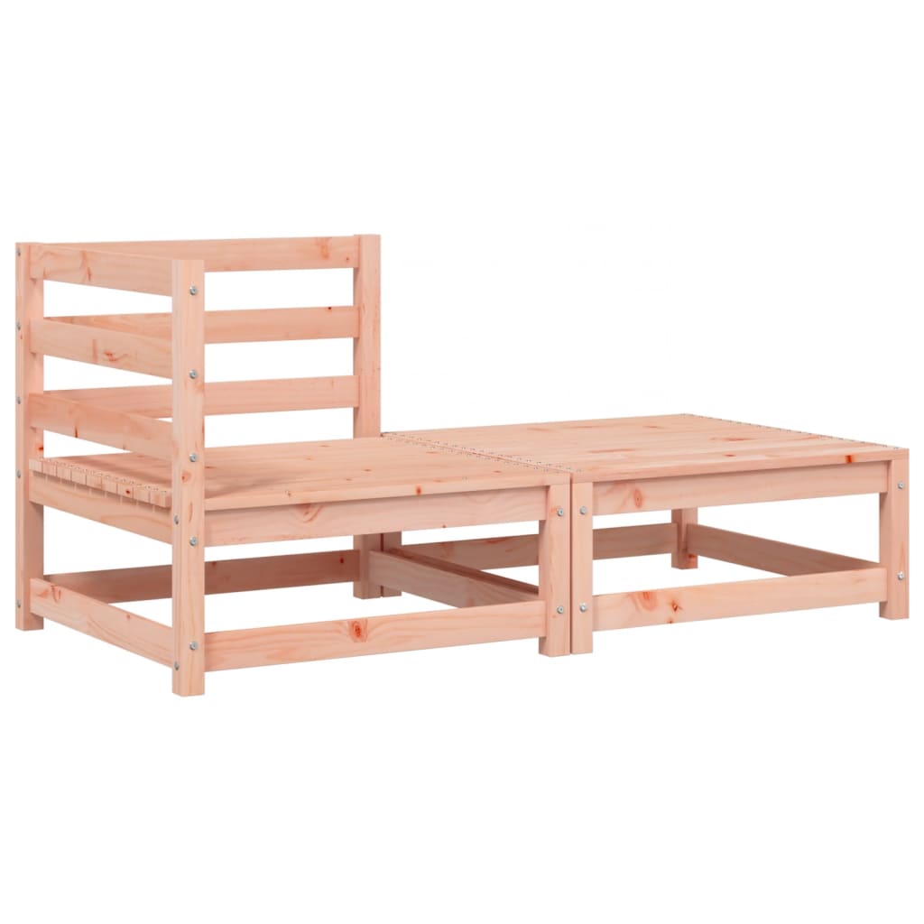 Canapea de colț de grădină, cu perne și taburet GartenMobel Dekor