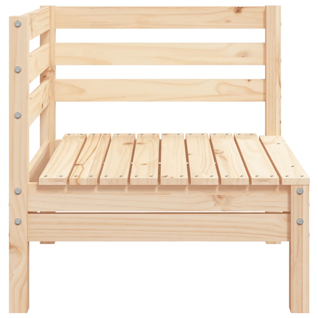 Canapea de colț pentru grădină, lemn masiv de pin GartenMobel Dekor