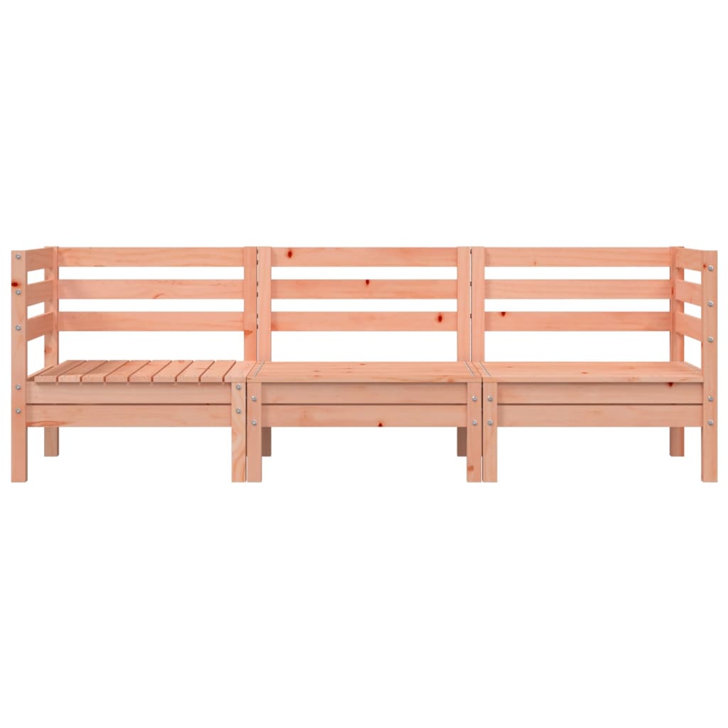 Canapea de grădină cu 3 locuri, lemn masiv douglas GartenMobel Dekor