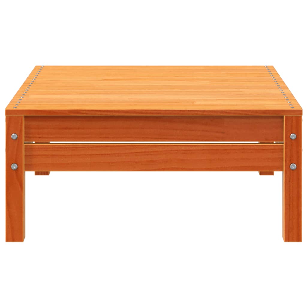 Canapea de grădină cu 3 locuri, maro ceruit, lemn masiv de pin GartenMobel Dekor