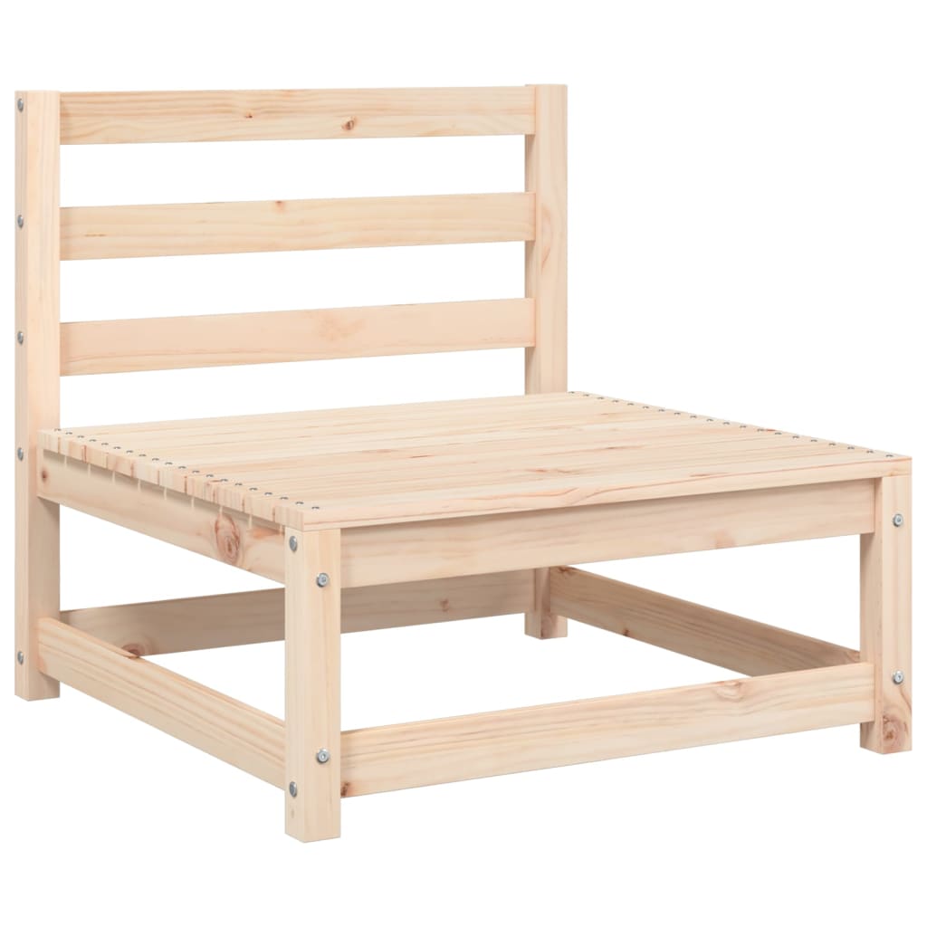 Canapea de grădină fără cotiere, cu perne, lemn masiv de pin GartenMobel Dekor