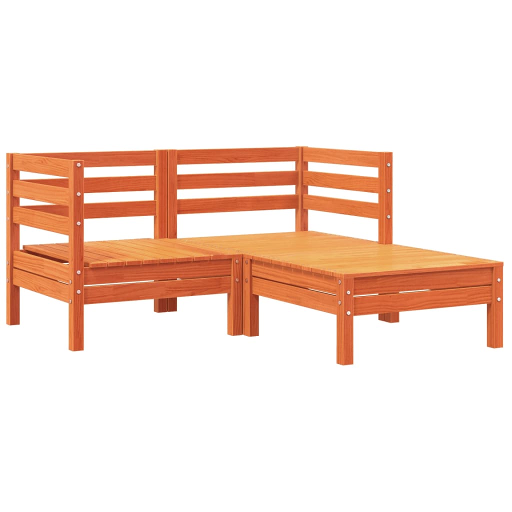 Canapea de grădină cu perne și taburet, 2 locuri GartenMobel Dekor