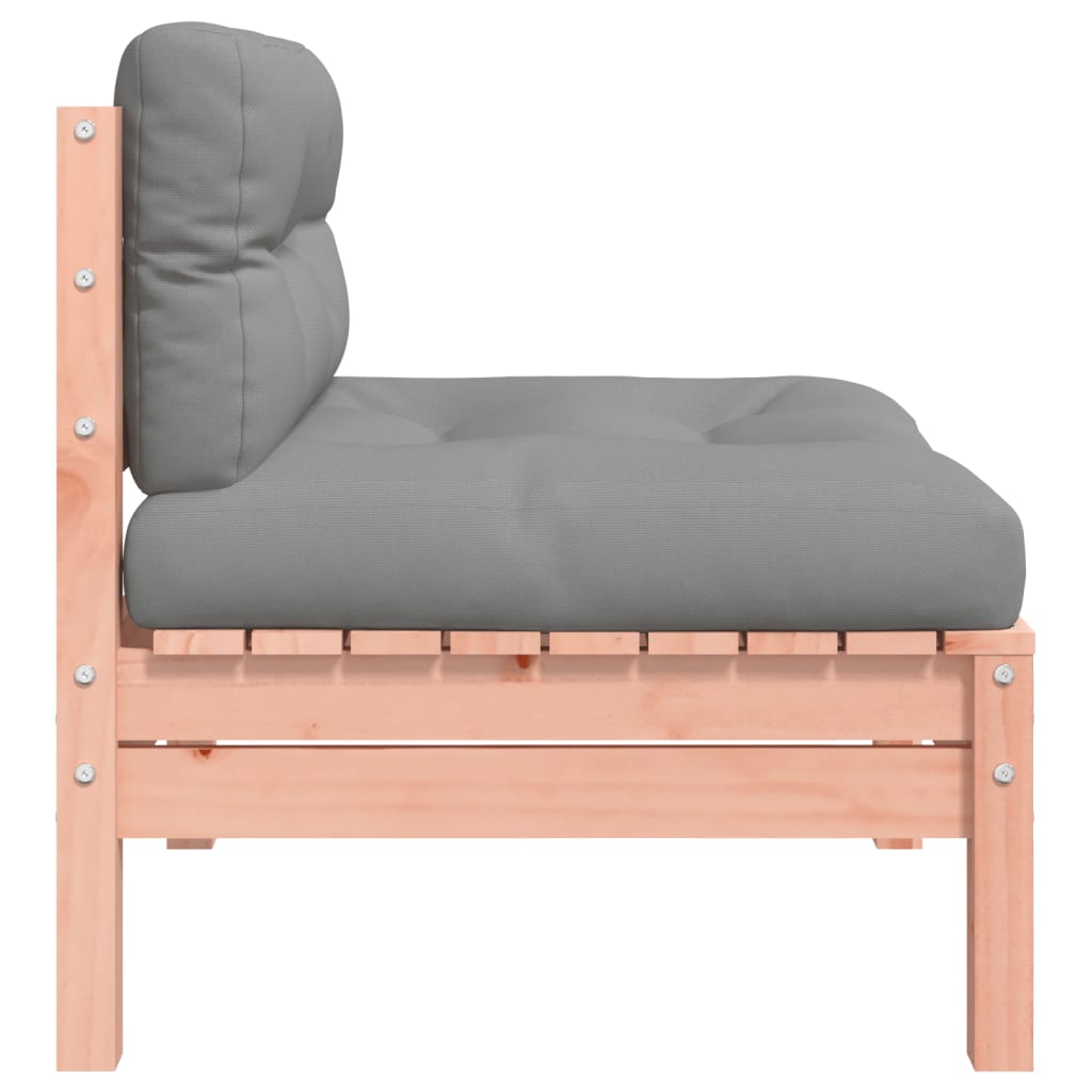 Canapea de grădină fără cotiere, cu perne, 2 buc. GartenMobel Dekor