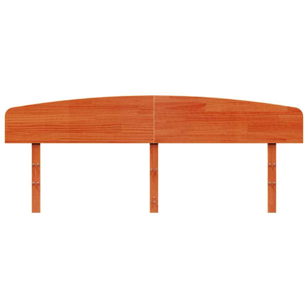 Tăblie de pat, maro ceruit, 180 cm, lemn masiv de pin GartenMobel Dekor