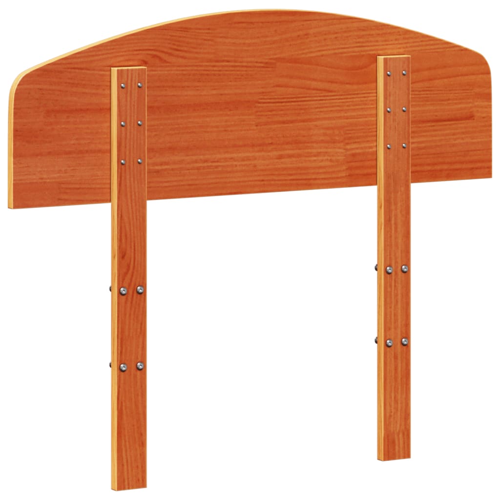 Tăblie de pat, maro ceruit, 75 cm, lemn masiv de pin GartenMobel Dekor