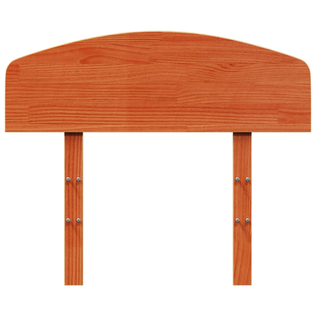 Tăblie de pat, maro ceruit, 75 cm, lemn masiv de pin GartenMobel Dekor