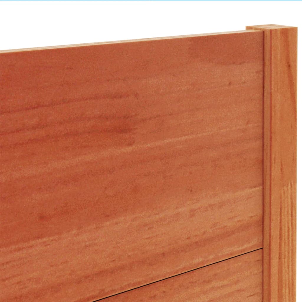 Tăblie de pat, maro ceruit, 100 cm, lemn masiv de pin GartenMobel Dekor