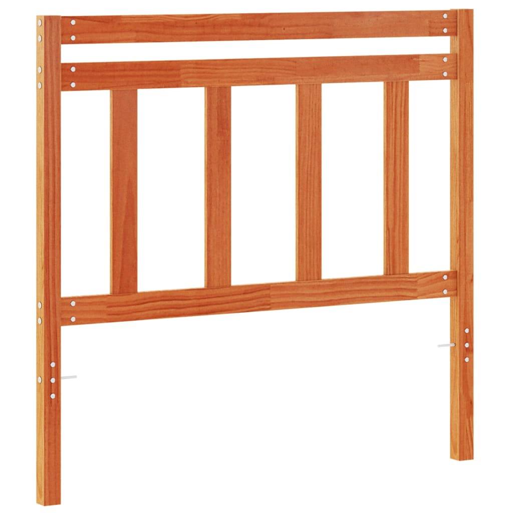 Tăblie de pat, maro ceruit, 100 cm, lemn masiv de pin GartenMobel Dekor