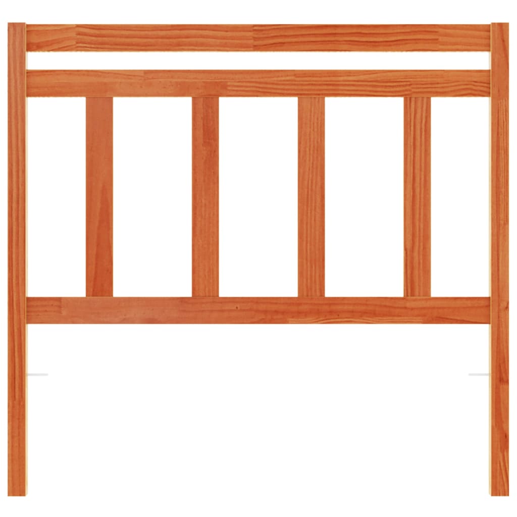 Tăblie de pat, maro ceruit, 100 cm, lemn masiv de pin GartenMobel Dekor