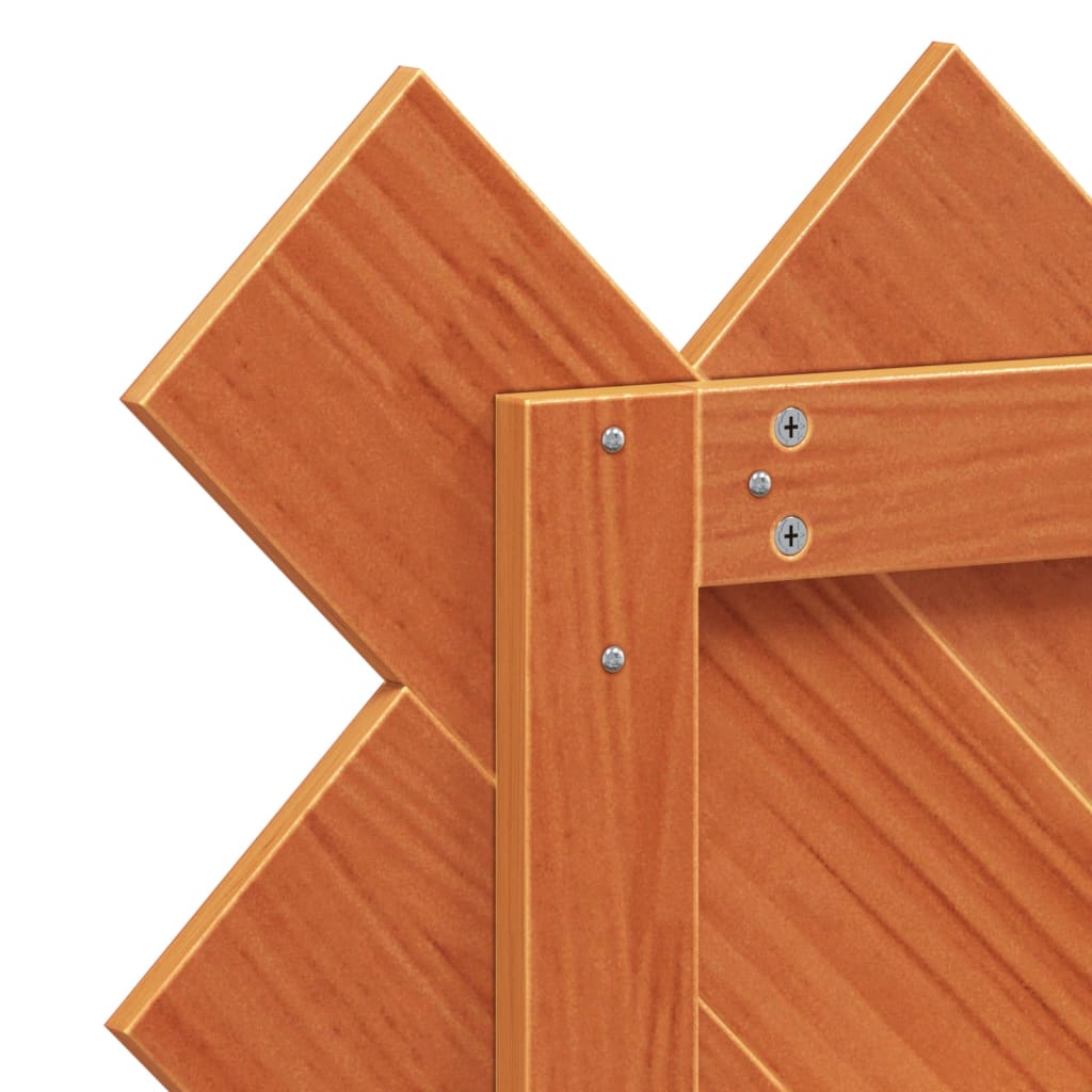 Tăblie de pat, maro ceruit, 100 cm, lemn masiv de pin GartenMobel Dekor