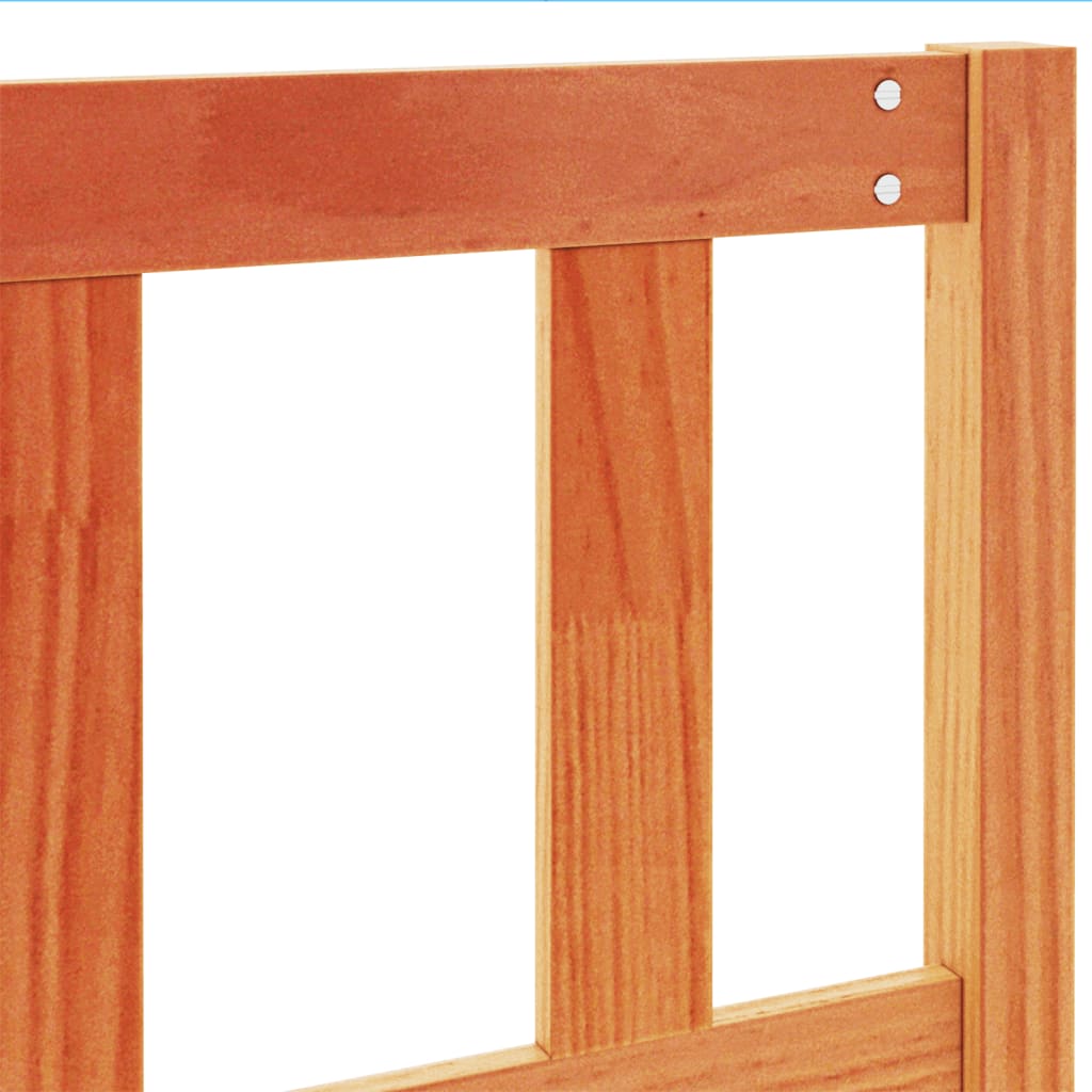 Tăblie de pat, maro ceruit, 180 cm, lemn masiv de pin GartenMobel Dekor