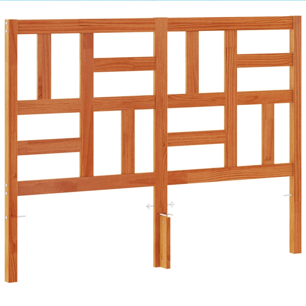 Tăblie de pat, maro ceruit, 180 cm, lemn masiv de pin GartenMobel Dekor