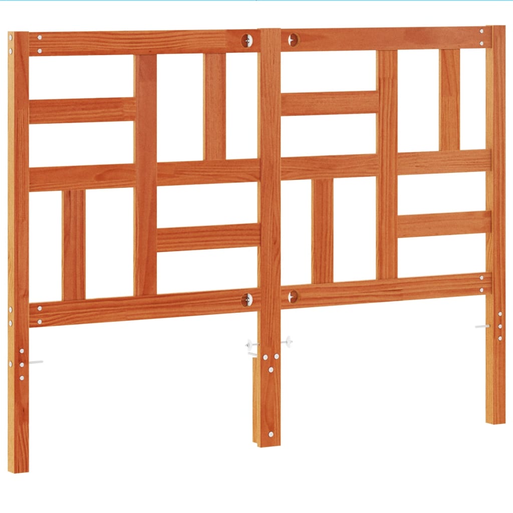 Tăblie de pat, maro ceruit, 180 cm, lemn masiv de pin GartenMobel Dekor