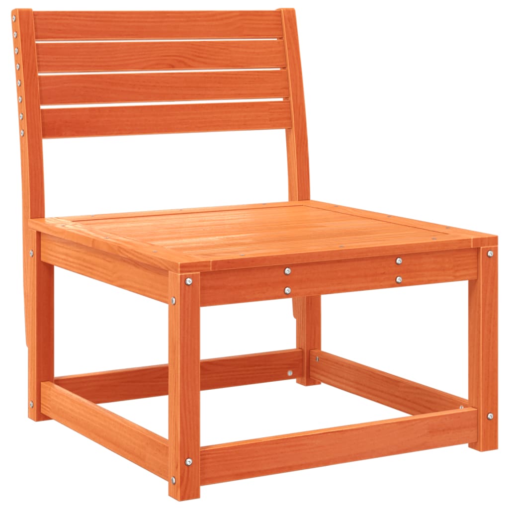 Canapea de grădină cu perne, maro ceruit lemn masiv pin GartenMobel Dekor