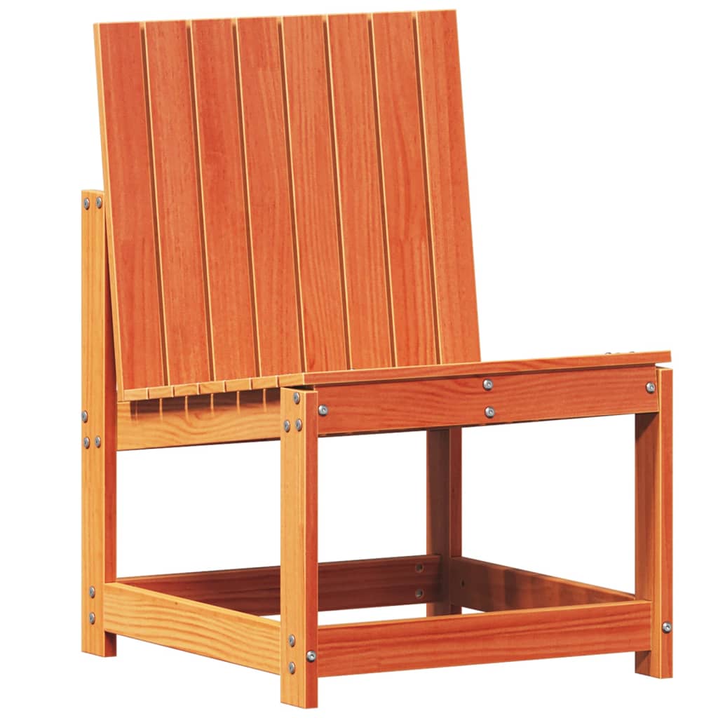 Set mobilier grădină, 3 piese, maro ceruit, lemn masiv pin GartenMobel Dekor