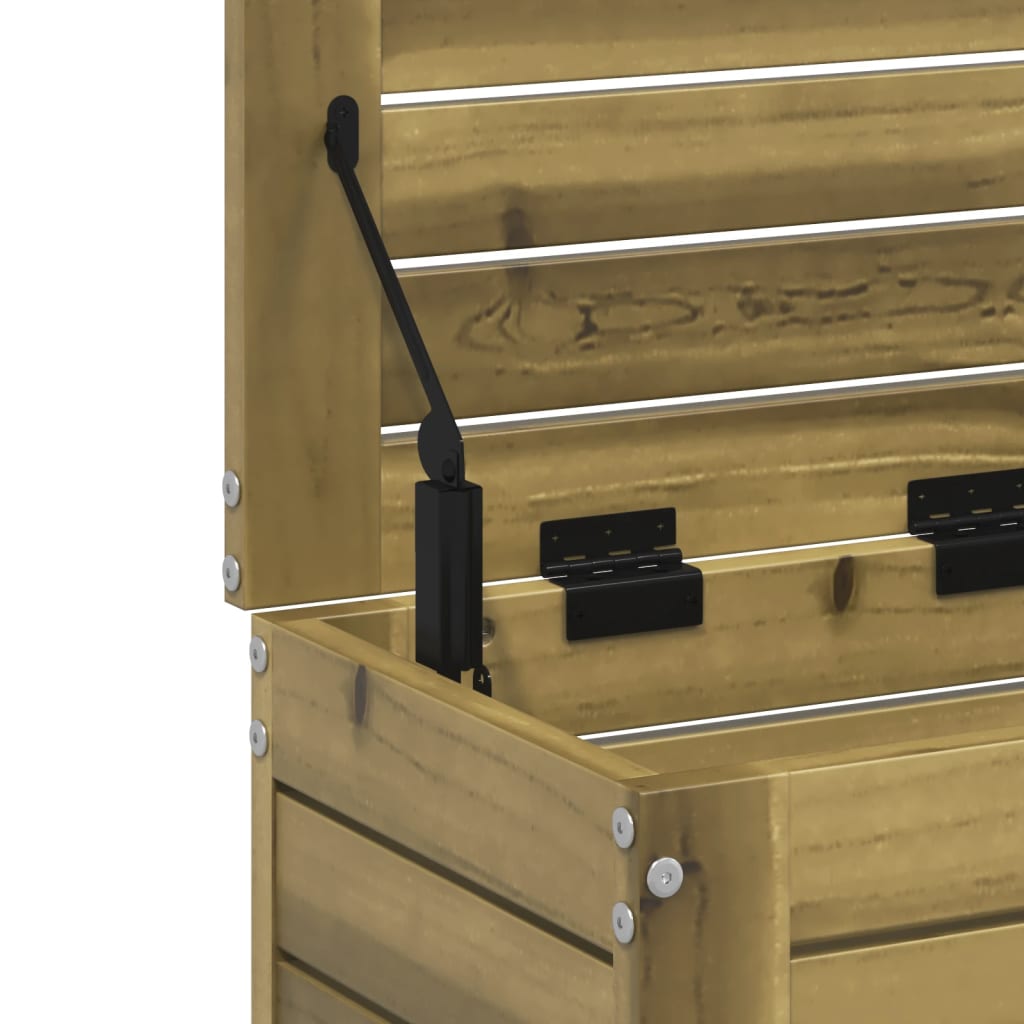 Taburet de grădină, 62x31,5x52 cm, lemn de pin tratat GartenMobel Dekor