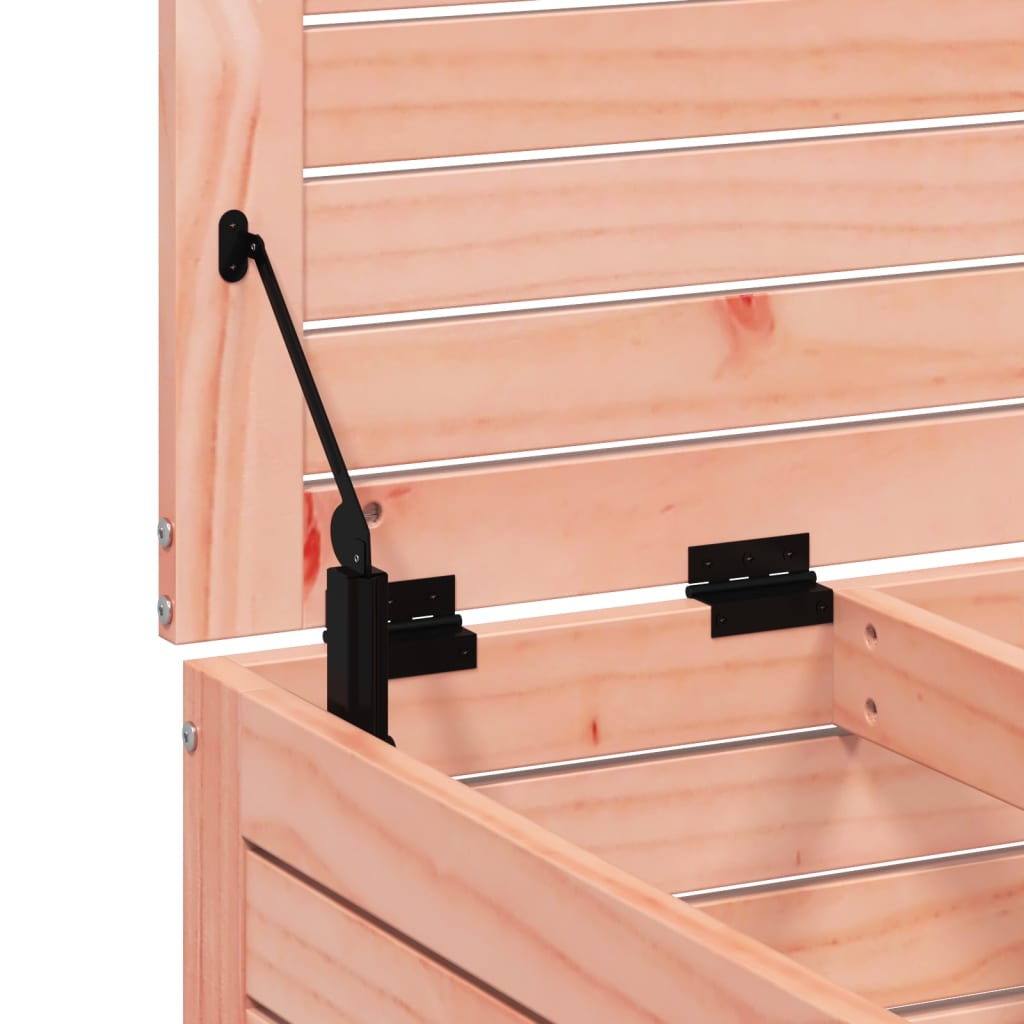 Taburet de grădină cu pernă, lemn masiv douglas GartenMobel Dekor