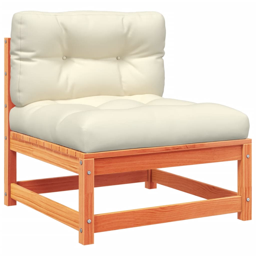 Set mobilier de grădină cu perne, 5 piese, lemn masiv de pin GartenMobel Dekor