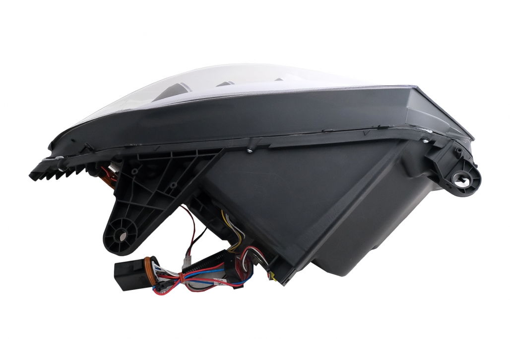 Faruri LED Mercedes C-Class W205 S205 A205 C205 (2014-2018) Negru Semnal Dinamic Secvential Performance AutoTuning