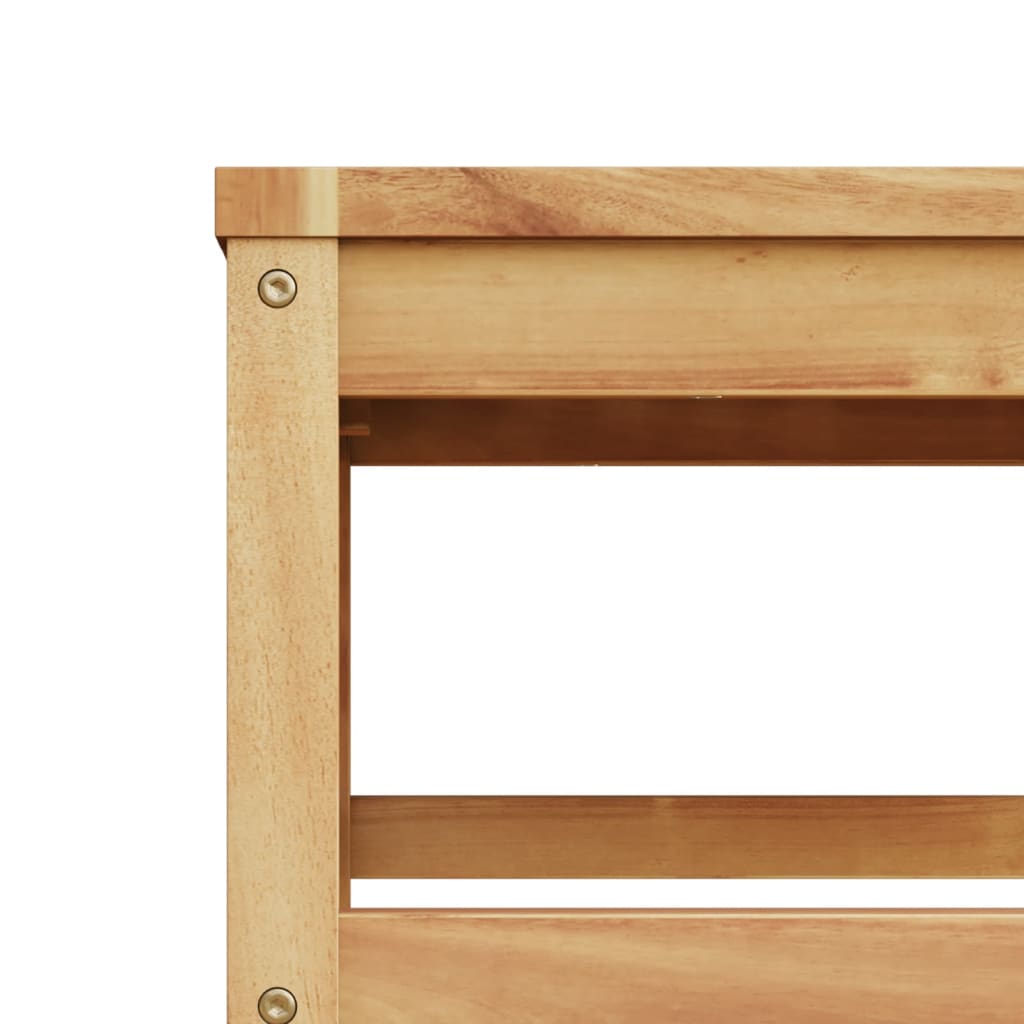 Masă de grădină, 63x63x30 cm, lemn masiv de acacia GartenMobel Dekor