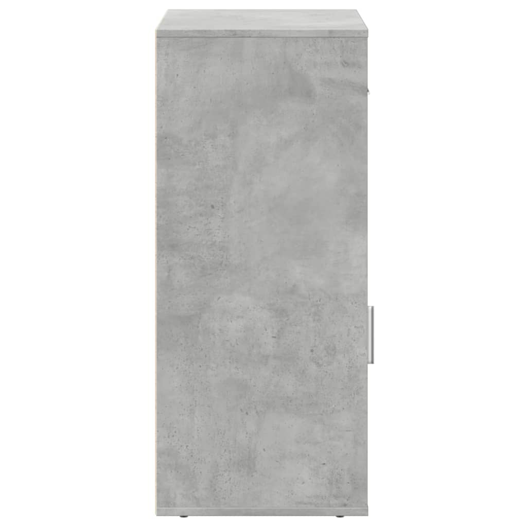Dulap de depozitare, gri beton, 56,5x39x90 cm, lemn prelucrat GartenMobel Dekor