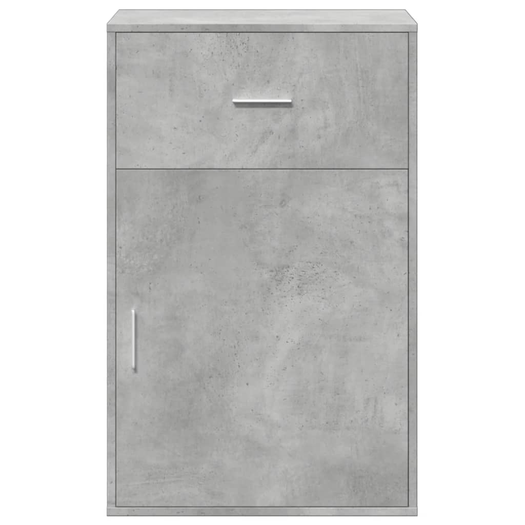 Dulap de depozitare, gri beton, 56,5x39x90 cm, lemn prelucrat GartenMobel Dekor