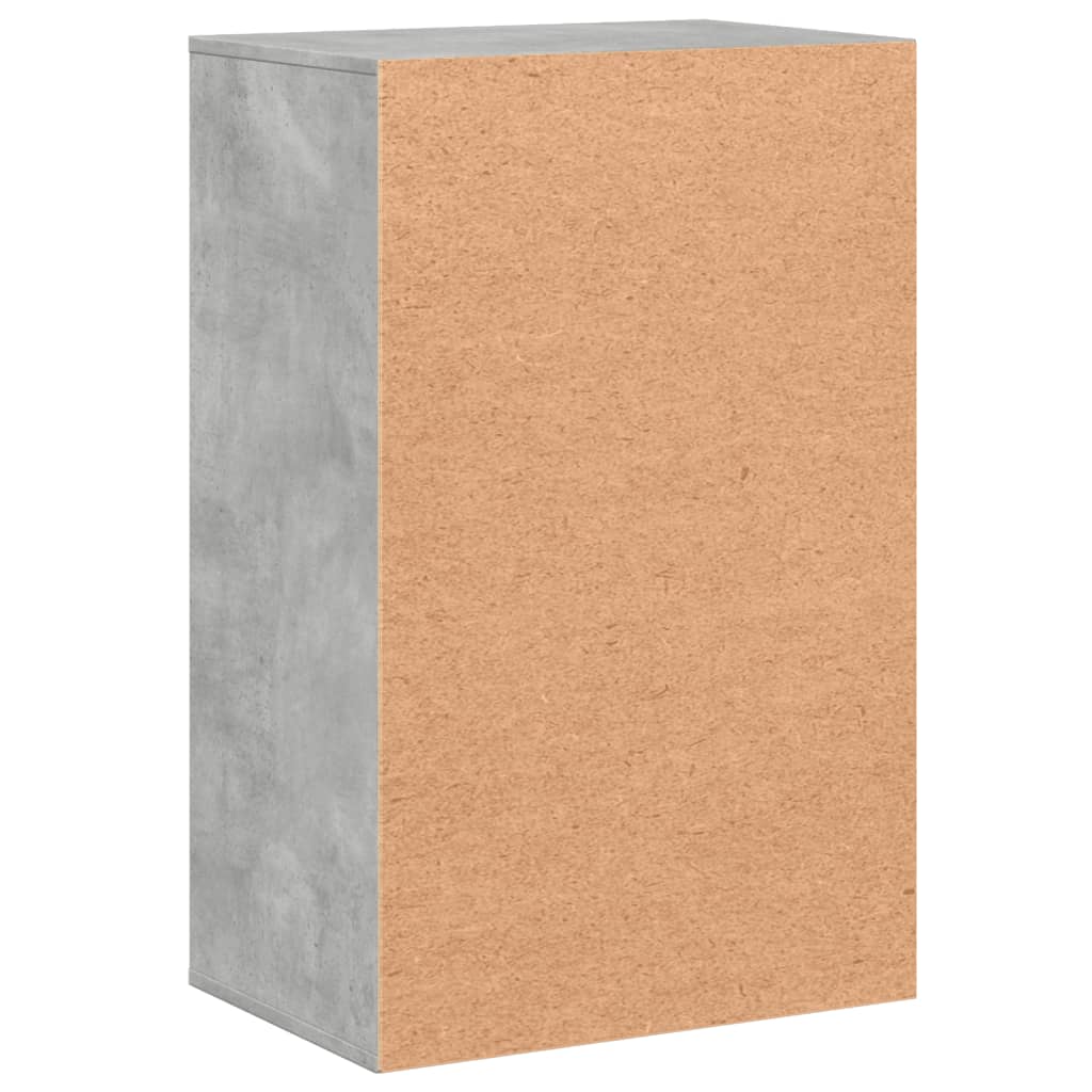 Dulap de depozitare, gri beton, 56,5x39x90 cm, lemn prelucrat GartenMobel Dekor