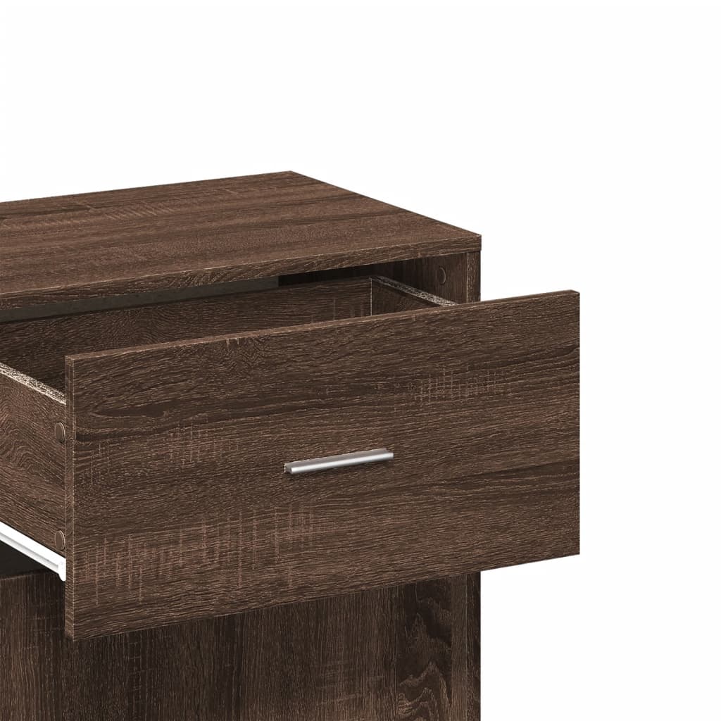 Dulap de depozitare, stejar maro, 56,5x39x90 cm, lemn prelucrat GartenMobel Dekor