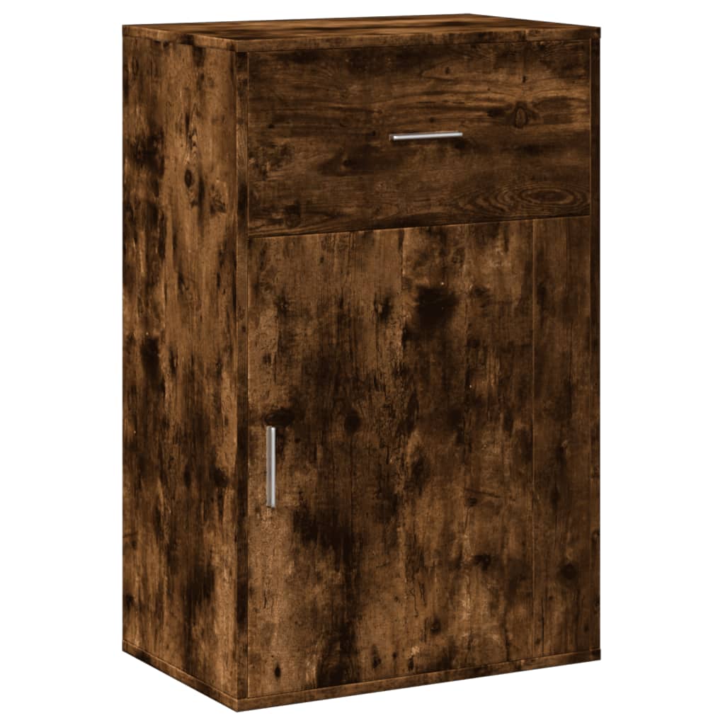 Dulap depozitare, stejar fumuriu, 56,5x39x90 cm, lemn prelucrat GartenMobel Dekor