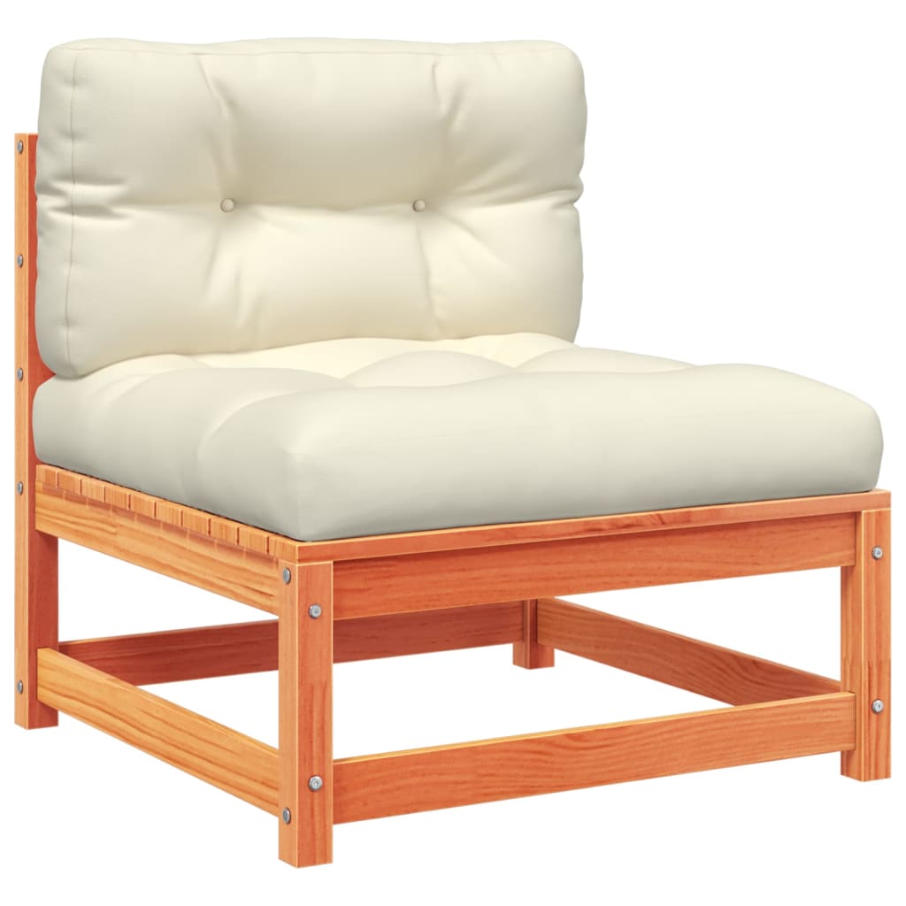 Set mobilier de grădină cu perne, 6 piese, lemn masiv de pin GartenMobel Dekor