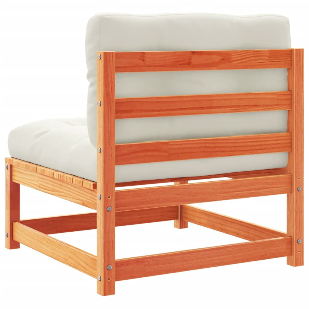 Set mobilier de grădină cu perne, 6 piese, lemn masiv de pin GartenMobel Dekor