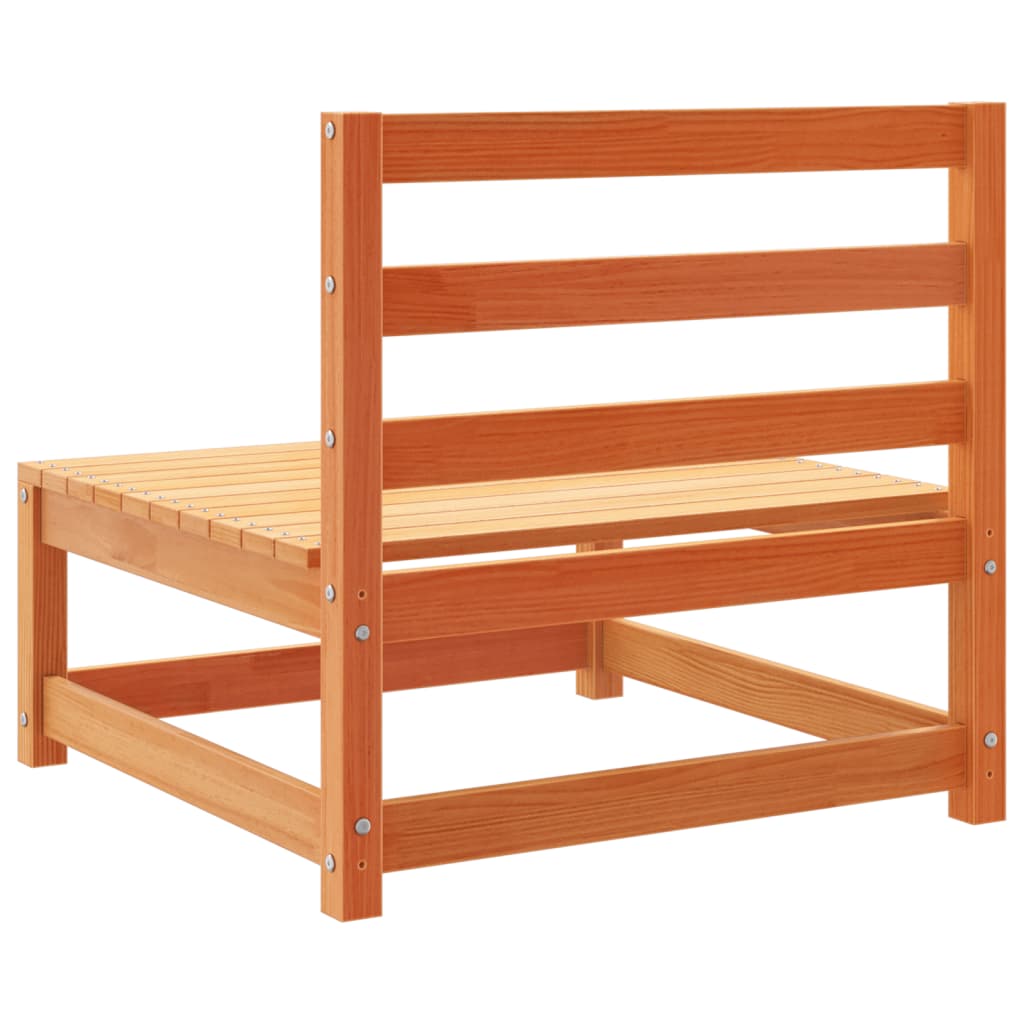 Set canapele de grădină, 12 piese maro ceruit lemn masiv de pin GartenMobel Dekor