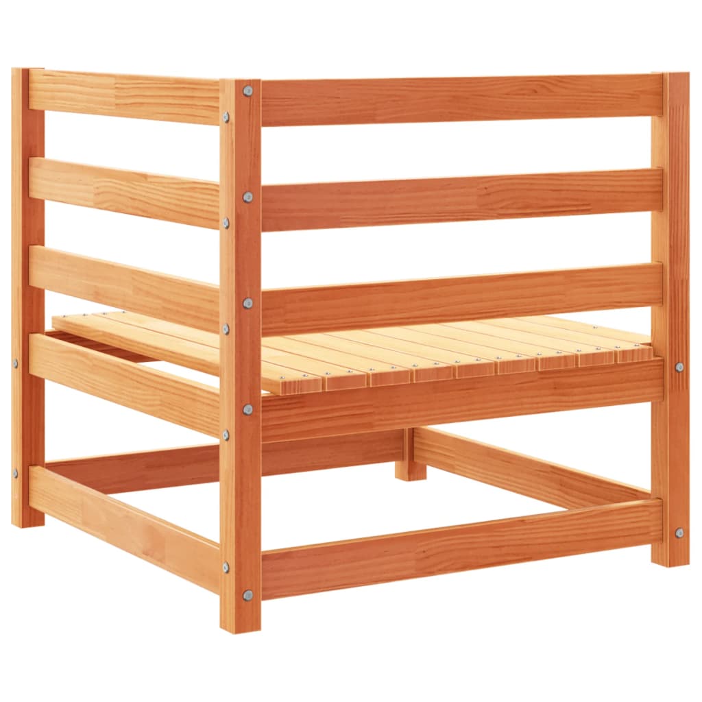 Set canapele de grădină, 12 piese maro ceruit lemn masiv de pin GartenMobel Dekor