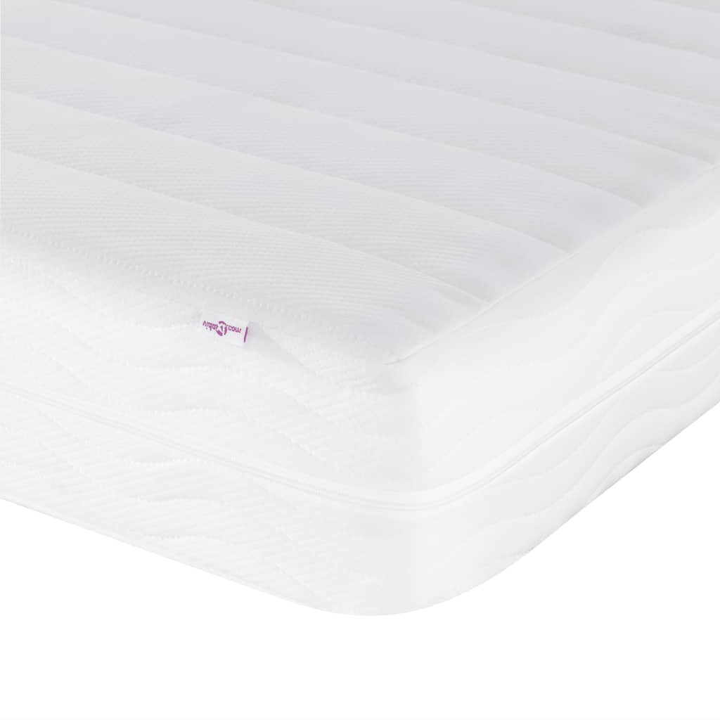 Pat continental cu saltea, negru, 80x200 cm, piele ecologică GartenMobel Dekor