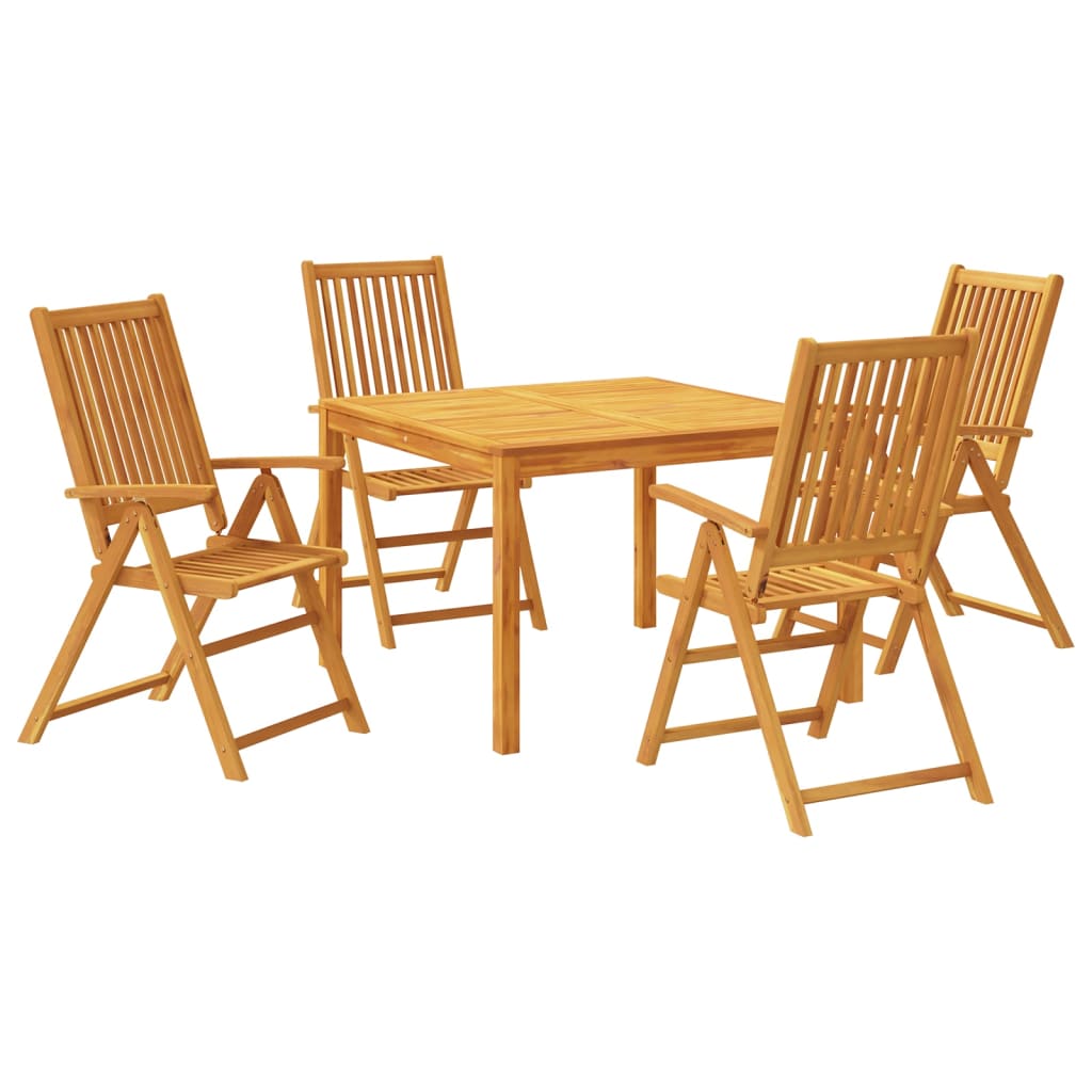 Set mobilier de grădină, 5 piese, lemn masiv de acacia GartenMobel Dekor