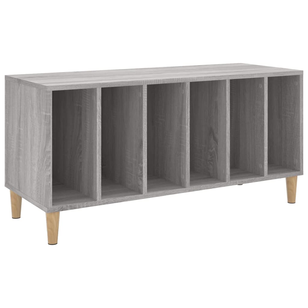 Dulap pentru discuri gri sonoma, 100x38x48 cm, lemn prelucrat GartenMobel Dekor