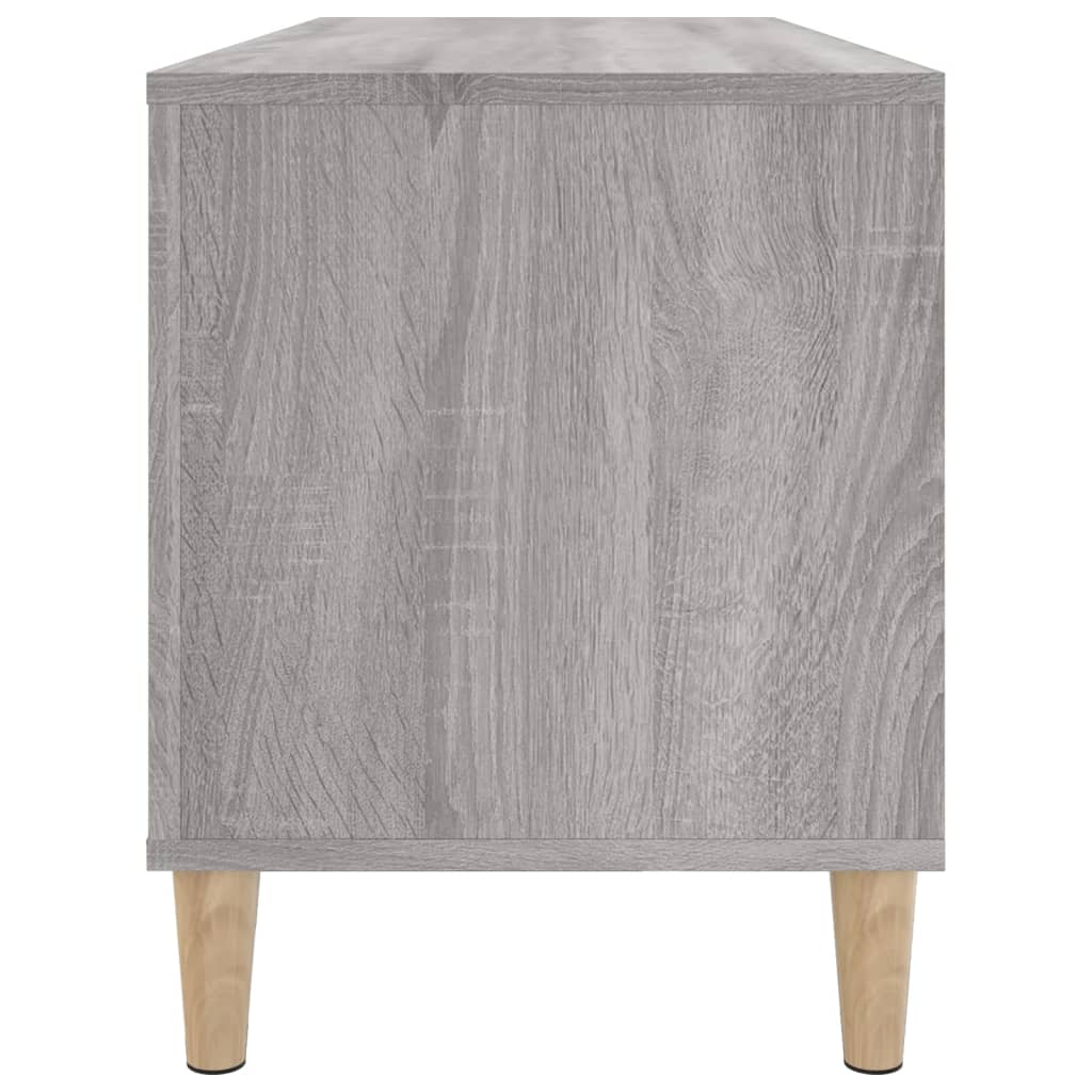 Dulap pentru discuri gri sonoma, 100x38x48 cm, lemn prelucrat GartenMobel Dekor