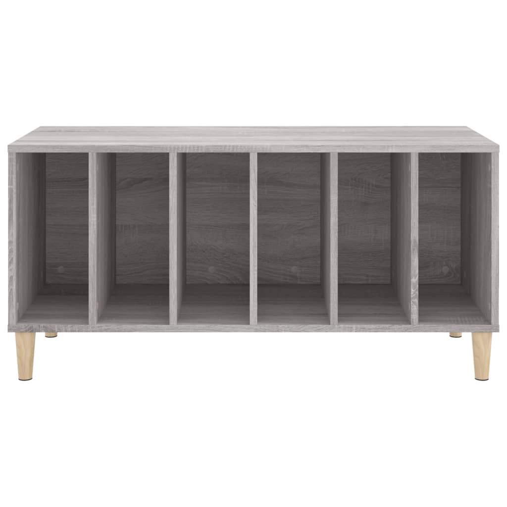 Dulap pentru discuri gri sonoma, 100x38x48 cm, lemn prelucrat GartenMobel Dekor