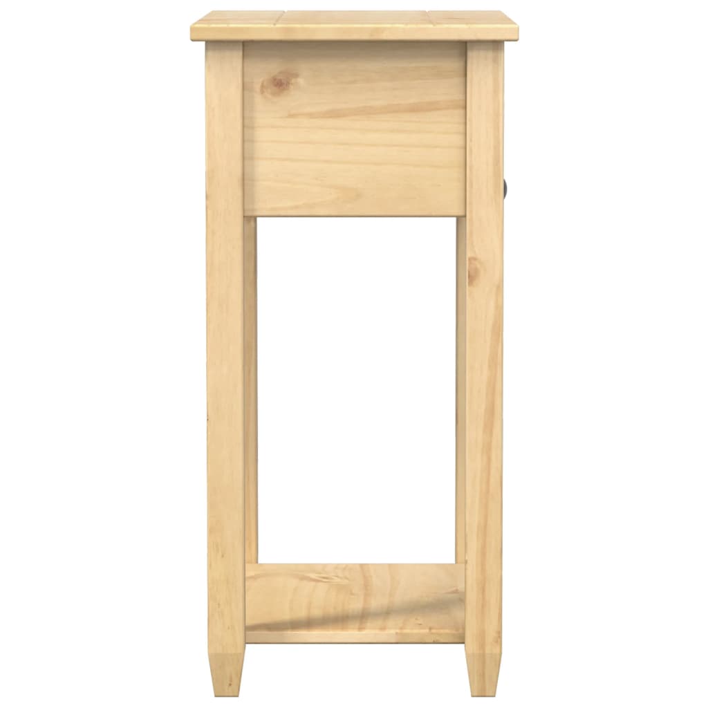 Măsuță consolă Corona, 55x35x73 cm, lemn masiv de pin GartenMobel Dekor