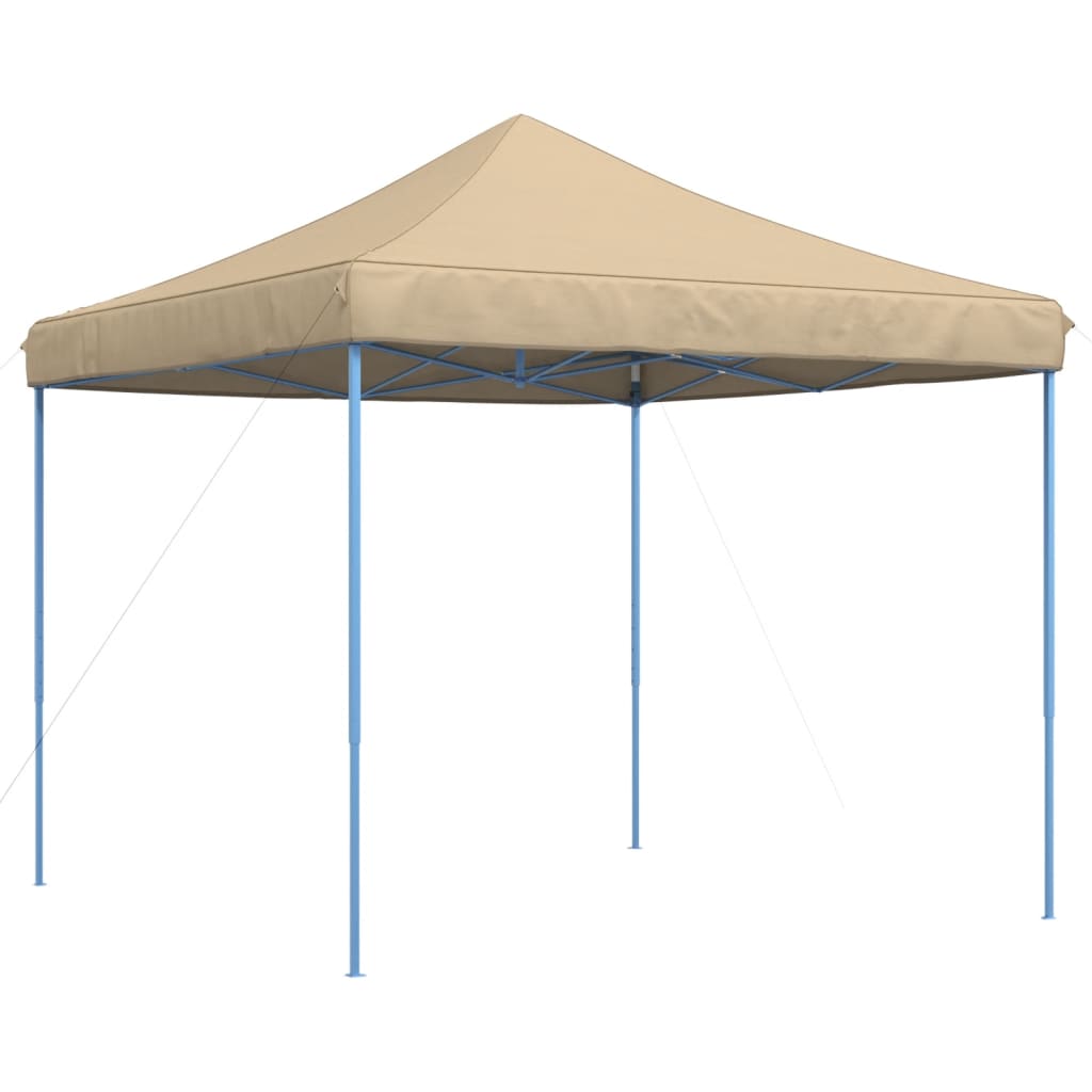 Cort de petrecere pliabil Pop-Up, 292x292x315 cm, bej GartenMobel Dekor
