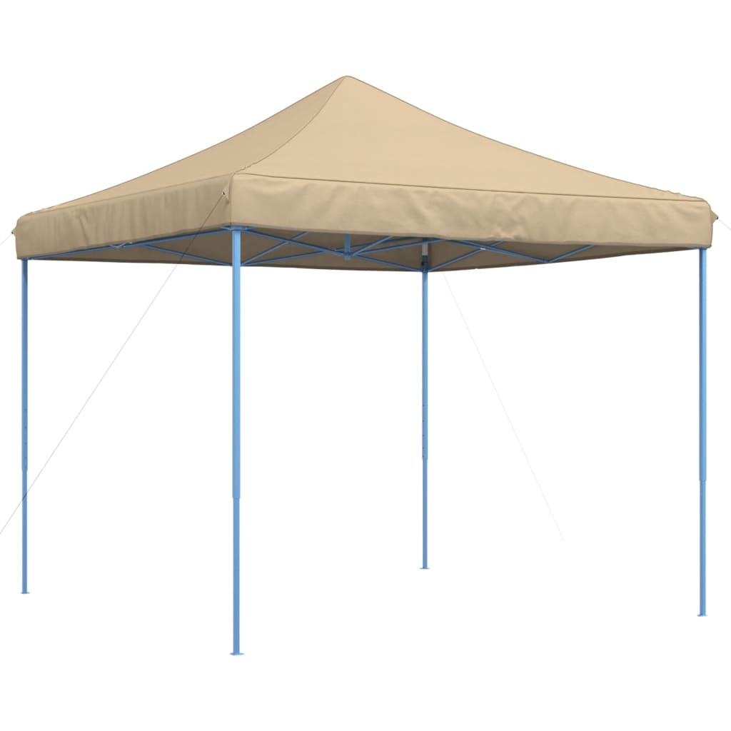 Cort de petrecere pliabil Pop-Up, 292x292x315 cm, bej GartenMobel Dekor