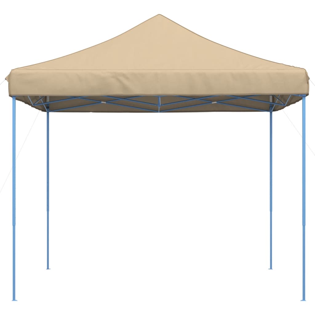 Cort de petrecere pliabil Pop-Up, 292x292x315 cm, bej GartenMobel Dekor