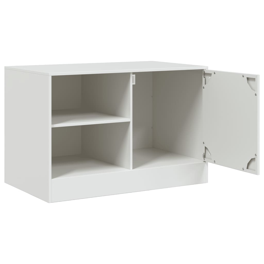 Dulapuri TV 2 buc., alb, 67x39x44 cm Otel GartenMobel Dekor