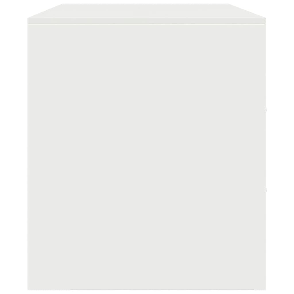 Dulapuri TV 2 buc., alb, 67x39x44 cm Otel GartenMobel Dekor