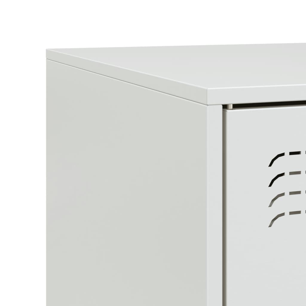 Dulapuri TV 2 buc., alb, 67x39x44 cm Otel GartenMobel Dekor