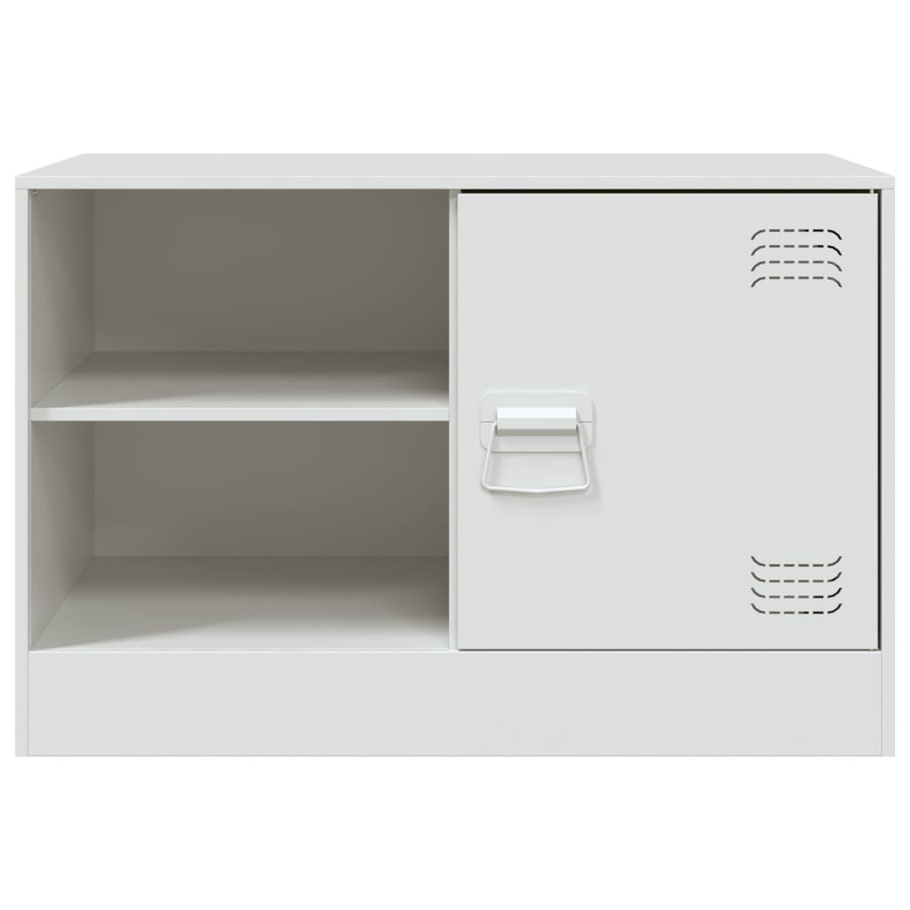 Dulapuri TV 2 buc., alb, 67x39x44 cm Otel GartenMobel Dekor