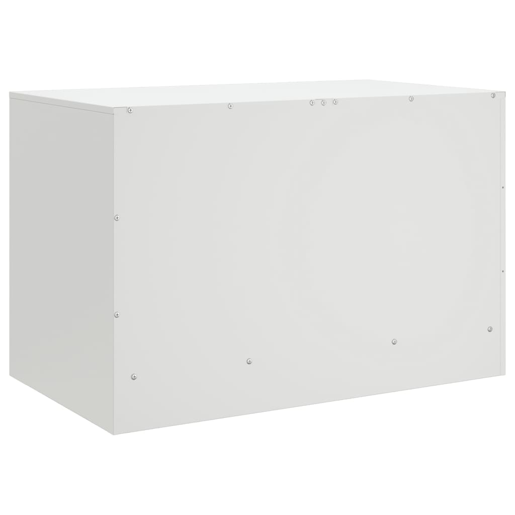 Dulapuri TV 2 buc., alb, 67x39x44 cm Otel GartenMobel Dekor